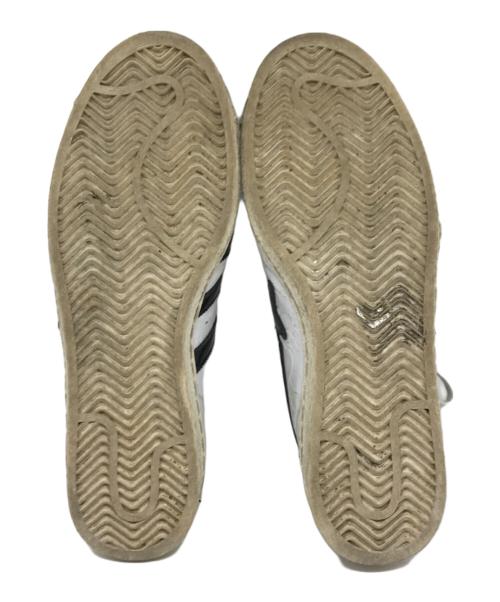 A BATHING APE（アベイシングエイプ）A BATHING APE (アベイシングエイプ) adidas Originals (アディダスオリジナル) Superstar V スニーカー ホワイト サイズ:27㎝の古着・服飾アイテム