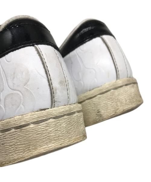 A BATHING APE（アベイシングエイプ）A BATHING APE (アベイシングエイプ) adidas Originals (アディダスオリジナル) Superstar V スニーカー ホワイト サイズ:27㎝の古着・服飾アイテム