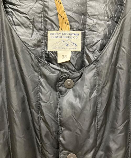 Rocky Mountain FeatherBed（ロッキーマウンテンフェザーベッド）Rocky Mountain Featherbed (ロッキーマウンテンフェザーベッド) Six Month ダウンカーディガン ブラック サイズ:38の古着・服飾アイテム