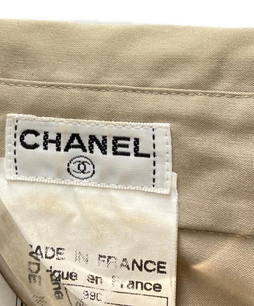 CHANEL（シャネル）CHANEL (シャネル) ブラウスシャツ ベージュ サイズ:38の古着・服飾アイテム
