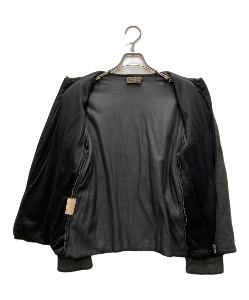 FENDI（フェンディ）FENDI (フェンディ) ノーカラーキルティングジャケット グレー サイズ:42の古着・服飾アイテム
