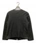 FENDI (フェンディ) ノーカラーキルティングジャケット グレー サイズ:42：25000円
