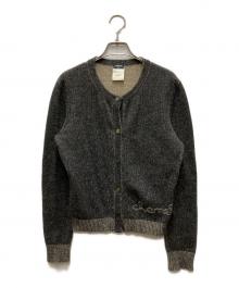 CHANEL（シャネル）の古着「カシミヤココマークボタンカーディガン」｜グレー