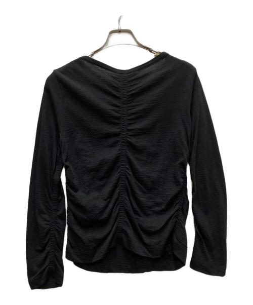 tricot COMME des GARCONS（トリココムデギャルソン）tricot COMME des GARCONS (トリココムデギャルソン) 花刺繍 カーディガン ブラック サイズ:FREEの古着・服飾アイテム