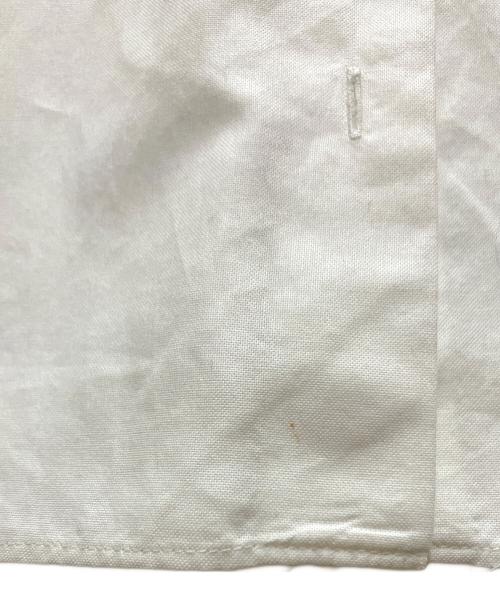 PRADA（プラダ）PRADA (プラダ) クロップドL/Sコットンシャツ ホワイト サイズ:44の古着・服飾アイテム