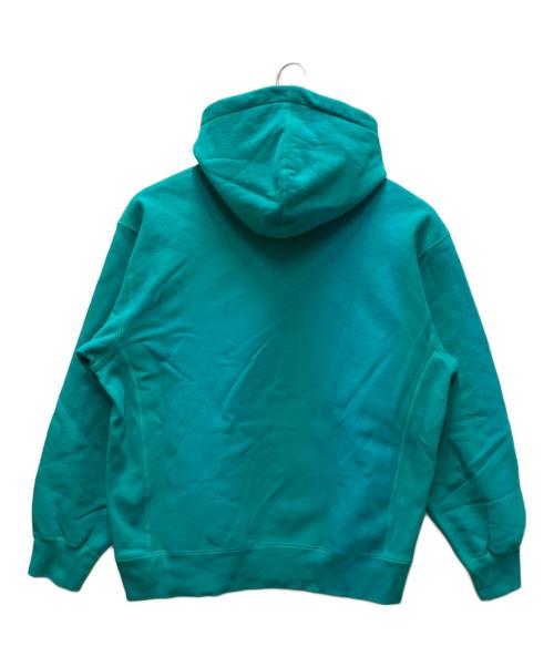 SUPREME（シュプリーム）Supreme (シュプリーム) Small Box Hooded Sweatshirt グリーン サイズ:Lの古着・服飾アイテム
