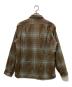 PENDLETON (ペンドルトン) 60’s オンブレボートシャツ ブラウン×グレー サイズ:M：40000円