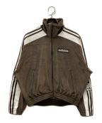 adidas Originalsアディダスオリジナル）の古着「W ADIBREAK VELOUR TT アウター」｜ブラウン