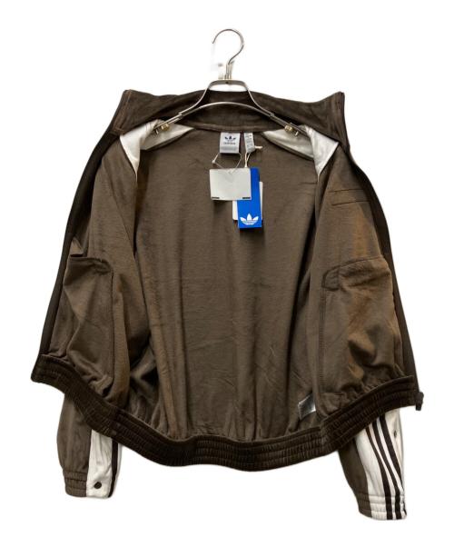 adidas Originals（アディダスオリジナル）adidas Originals (アディダスオリジナル) W ADIBREAK VELOUR TT アウター ブラウン サイズ:Sの古着・服飾アイテム