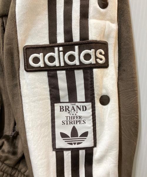 adidas Originals（アディダスオリジナル）adidas Originals (アディダスオリジナル) W ADIBREAK VELOUR TT アウター ブラウン サイズ:Sの古着・服飾アイテム