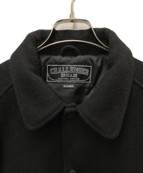 CHALLENGER（チャレンジャー）CHALLENGER (チャレンジャー) 23AW MELTON CLUB JACKET ブラック サイズ:XLの古着・服飾アイテム