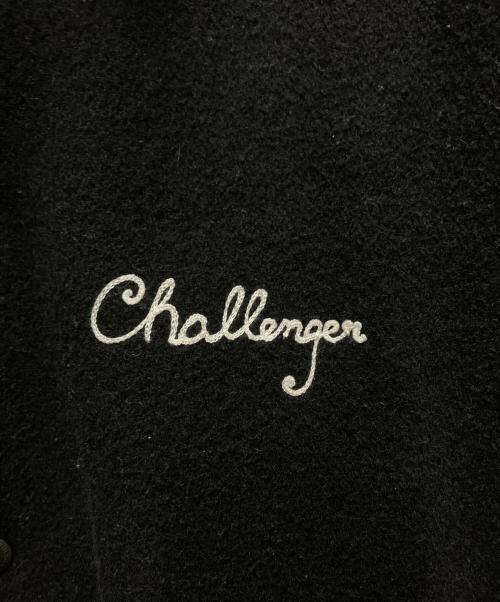 CHALLENGER（チャレンジャー）CHALLENGER (チャレンジャー) 23AW MELTON CLUB JACKET ブラック サイズ:XLの古着・服飾アイテム