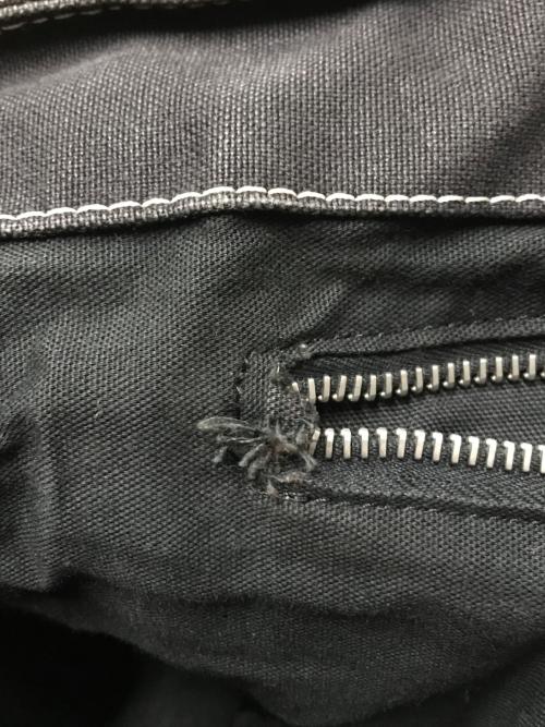 VISVIM（ビズビム）VISVIM (ビズビム) キャンバス＆ レザーコンビトートバッグ ブラックの古着・服飾アイテム