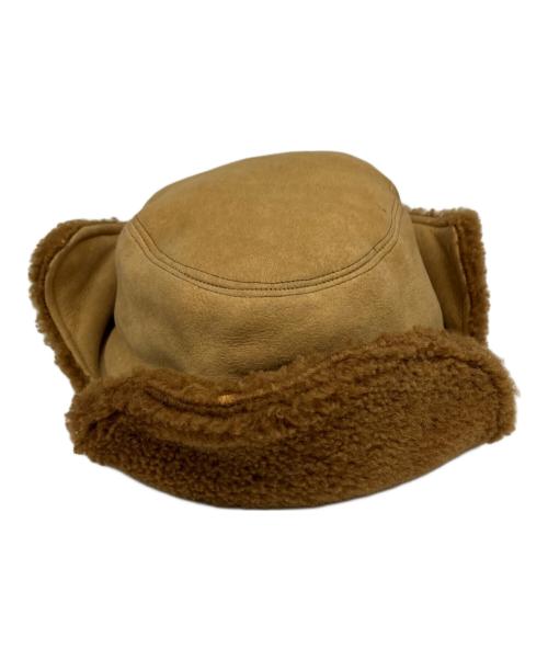 VISVIM（ビズビム）VISVIM (ビズビム) VEGGIE SHEARLING HAT ブラウンの古着・服飾アイテム