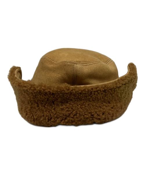 VISVIM（ビズビム）VISVIM (ビズビム) VEGGIE SHEARLING HAT ブラウンの古着・服飾アイテム