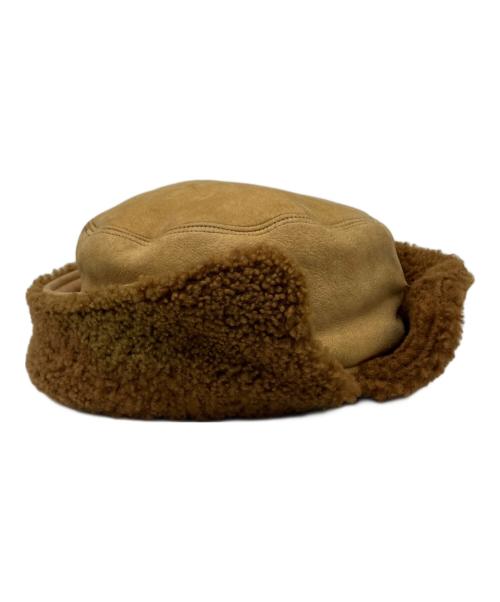 VISVIM（ビズビム）VISVIM (ビズビム) VEGGIE SHEARLING HAT ブラウンの古着・服飾アイテム