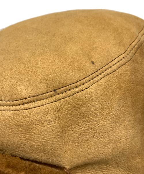 VISVIM（ビズビム）VISVIM (ビズビム) VEGGIE SHEARLING HAT ブラウンの古着・服飾アイテム