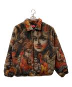 SUPREMEシュプリーム）の古着「Ganesh Faux Fur Jacket」｜レッド×ブラウン