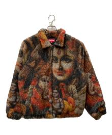 SUPREME（シュプリーム）の古着「Ganesh Faux Fur Jacket」｜レッド×ブラウン