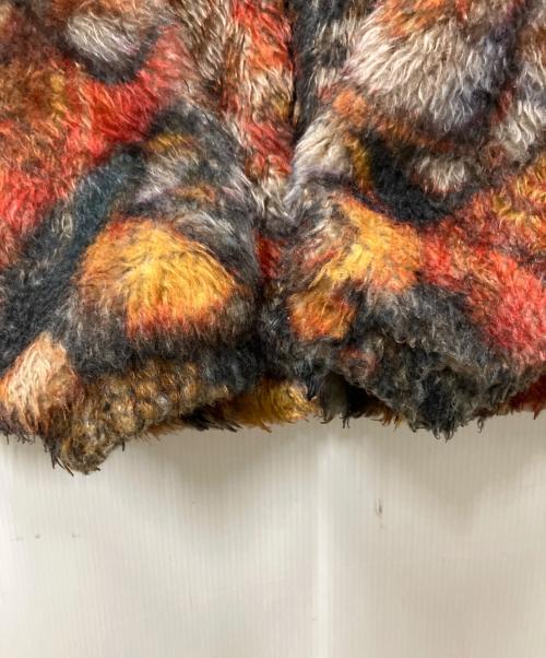 SUPREME（シュプリーム）SUPREME (シュプリーム) Ganesh Faux Fur Jacket レッド×ブラウン サイズ:Mの古着・服飾アイテム