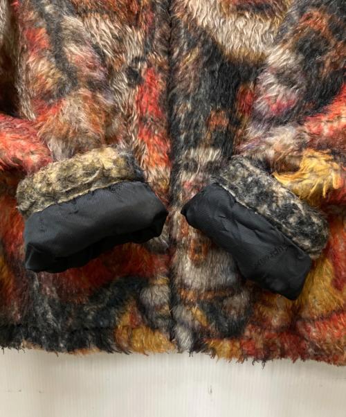 SUPREME（シュプリーム）SUPREME (シュプリーム) Ganesh Faux Fur Jacket レッド×ブラウン サイズ:Mの古着・服飾アイテム