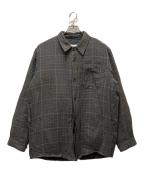 PERVERZEパーバーズ）の古着「puffer shirts」｜グレー