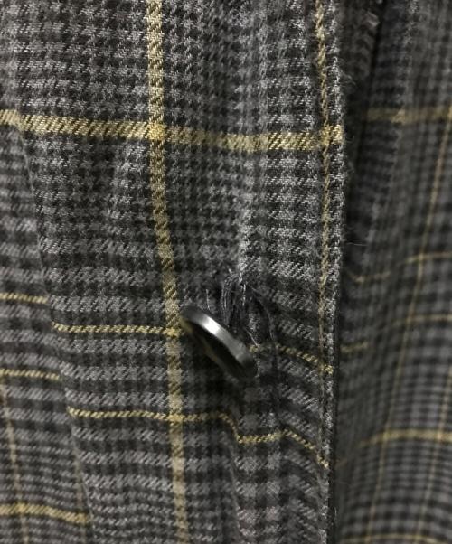 PERVERZE（パーバーズ）PERVERZE (パーバーズ) puffer shirts グレー サイズ:Lの古着・服飾アイテム