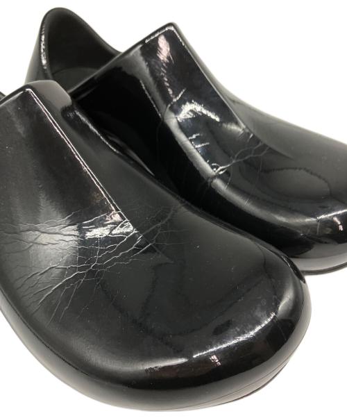 Fax copy Express（ファックス コピー エクスプレス）Fax copy Express (ファックス コピー エクスプレス) Shell clogs ブラック サイズ:42の古着・服飾アイテム