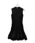 ALEXANDER McQUEEN (アレキサンダーマックイーン) mini denim  dress ブラック サイズ:38：25000円