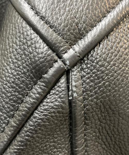 mutimer（ミューティマー）mutimer (ミューティマー) LEATHER BOMBER JACKET ブラック サイズ:Lの古着・服飾アイテム