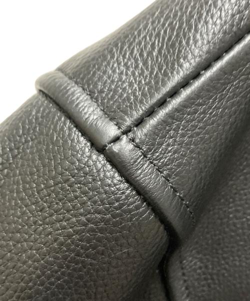 mutimer（ミューティマー）mutimer (ミューティマー) LEATHER BOMBER JACKET ブラック サイズ:Lの古着・服飾アイテム