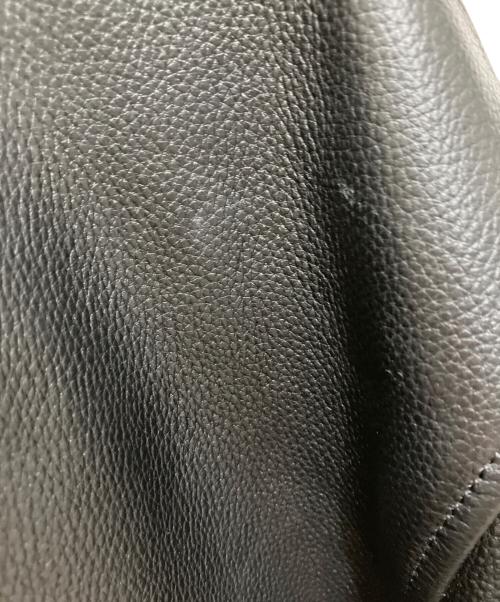 mutimer（ミューティマー）mutimer (ミューティマー) LEATHER BOMBER JACKET ブラック サイズ:Lの古着・服飾アイテム
