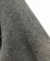 中古・古着 ISSEY MIYAKE (イッセイミヤケ) バイカラー ニット ワンピース ブラック×ブラウン サイズ:2：15000円