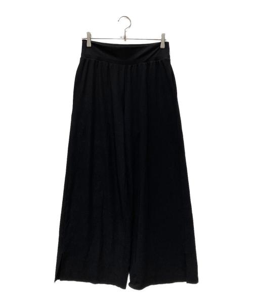 ISSEY MIYAKE（イッセイミヤケ）ISSEY MIYAKE (イッセイミヤケ) ハイウエストイージーパンツ ブラック サイズ:SIZE 2の古着・服飾アイテム