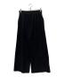 ISSEY MIYAKE (イッセイミヤケ) ハイウエストイージーパンツ ブラック サイズ:SIZE 2：15000円