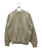 stussyステューシー）の古着「8 Ball Heavy Brushed Mohair」｜ベージュ