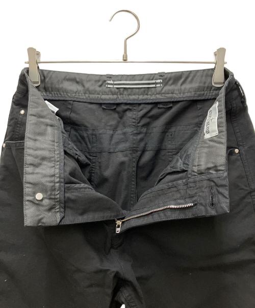 STONE ISLAND（ストーンアイランド）STONE ISLAND (ストーンアイランド) リップストップストレートパンツ ブラック サイズ:W30の古着・服飾アイテム