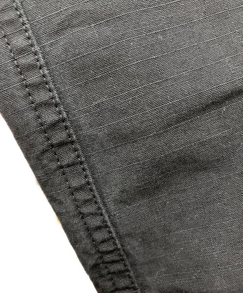 STONE ISLAND（ストーンアイランド）STONE ISLAND (ストーンアイランド) リップストップストレートパンツ ブラック サイズ:W30の古着・服飾アイテム