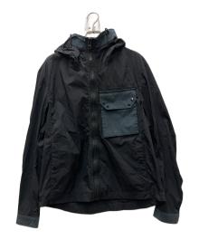 TEN-C（テンシー）の古着「Hooded Zipped Mid Layer」｜ブラック