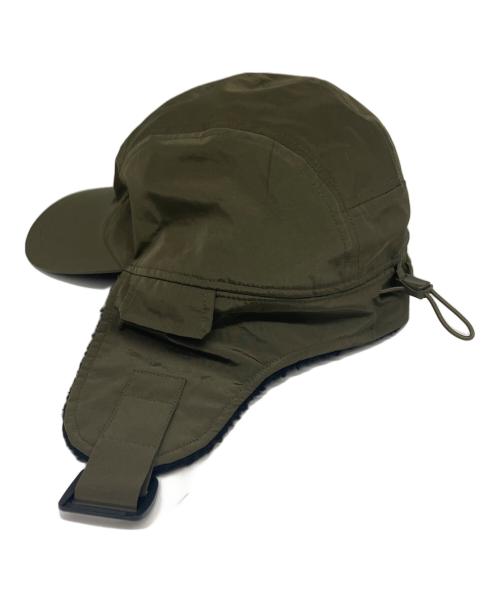 C.P COMPANY（シーピーカンパニー）C.P COMPANY (シーピーカンパニー) イヤーフラップキャップ グリーンの古着・服飾アイテム