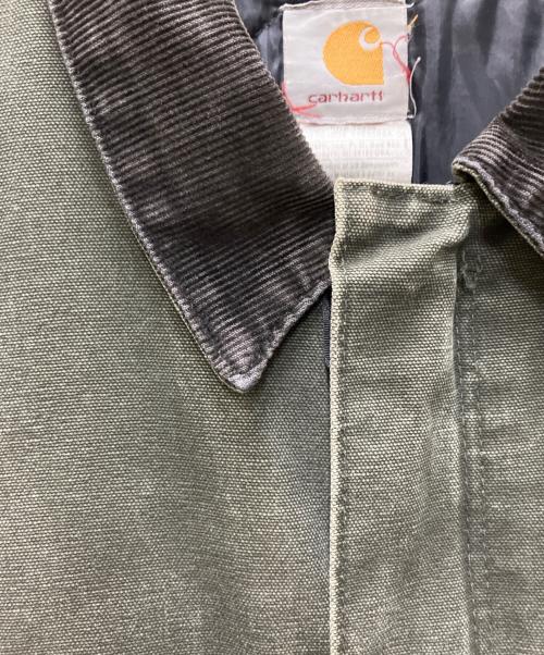 CarHartt（カーハート）CarHartt (カーハート) トラディショナルジャケット モスグリーン サイズ:Lの古着・服飾アイテム