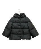ARMANI COLLEZIONIアルマーニ コレツィオーニ）の古着「ショールカラーショートダウンジャケット」｜ブラック
