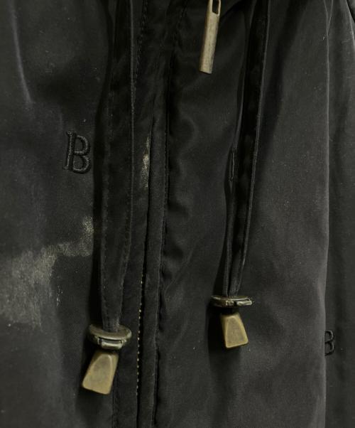 BURBERRY（バーバリー）BURBERRY (バーバリー) Bロゴパデッドコート ブラック サイズ:9の古着・服飾アイテム