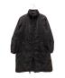 BURBERRY（バーバリー）の古着「Bロゴパデッドコート」｜ブラック