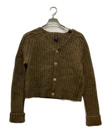 Jean Paul GAULTIER CLASSIQUE（ジャンポールゴルチエクラシック）の古着「ウールニットカーディガン」｜ブラウン