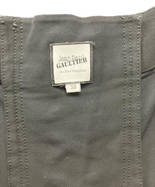 Jean Paul GAULTIER（ジャンポールゴルチェ）Jean Paul GAULTIER (ジャンポールゴルチェ) セーラースカート ブラック サイズ:38の古着・服飾アイテム