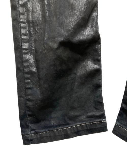 RICK OWENS DRKSHDW（リックオウエンス ダークシャドウ）Rick Owens DRKSHDW (リックオウエンス ダークシャドウ) コーティンクスカートレイヤードパンツ ブラック サイズ:XLの古着・服飾アイテム