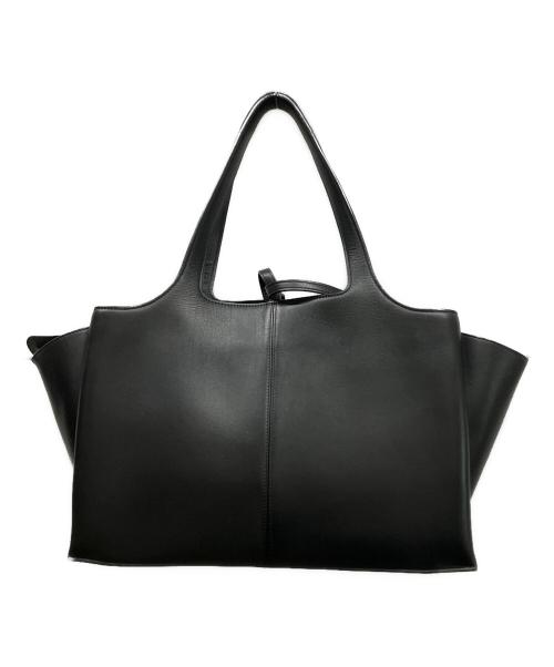 CELINE（セリーヌ）CELINE (セリーヌ) トライフォールド ミディアム トートバッグ ブラックの古着・服飾アイテム