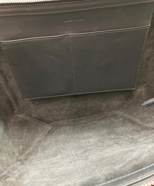 CELINE（セリーヌ）CELINE (セリーヌ) トライフォールド ミディアム トートバッグ ブラックの古着・服飾アイテム