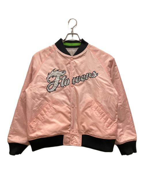 FAF（エフエーエフ）FAF (エフエーエフ) Flowers Stadium グレー×ピンク サイズ:1の古着・服飾アイテム